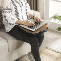 Laptop Table With Handle & Cushion – product view 2 | Amaraloft