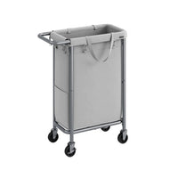 Laundry Basket With Wheels 23.8 Gallon Slim Hamper 31.9in High – product view 1 | Amaraloft