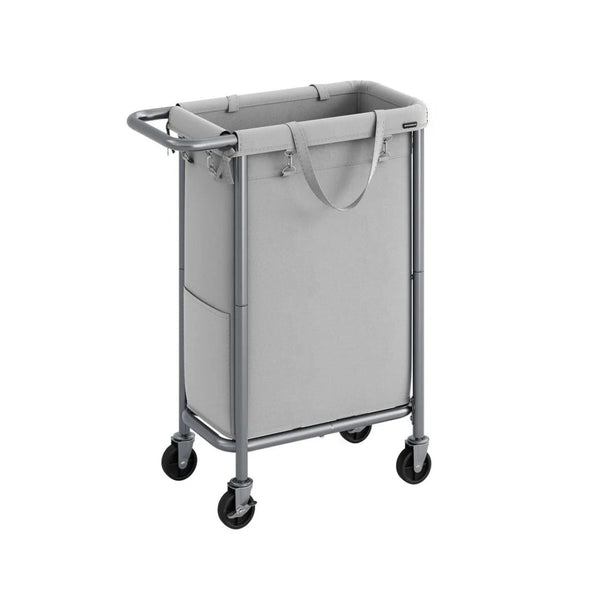 Laundry Basket With Wheels 23.8 Gallon Slim Hamper 31.9in High – product view 1 | Amaraloft