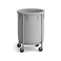 Laundry Basket With Wheels 29 Gallon Removable Bag 28in High – product view 3 | Amaraloft