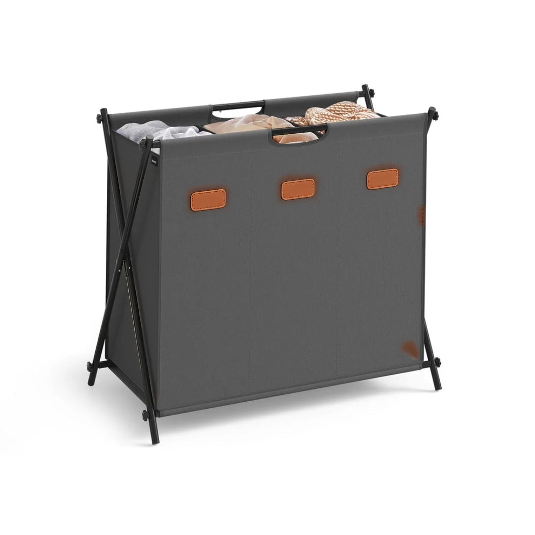Laundry Hamper 4 Section 40.9 Gallon Collapsible Sorter – product view 4 | Amaraloft