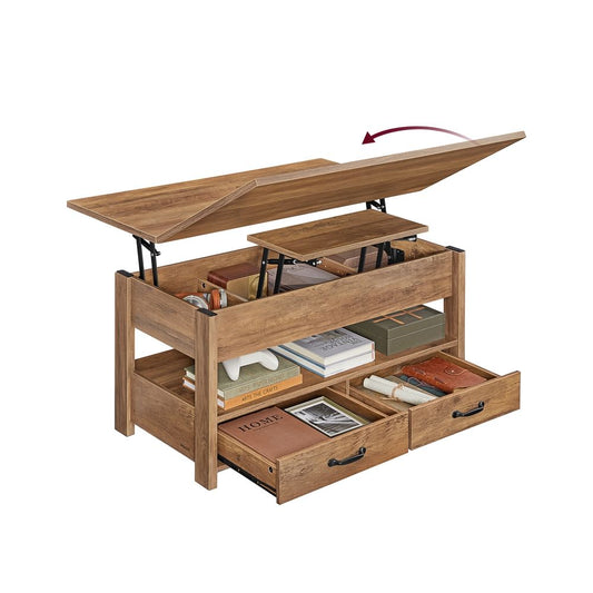 Lift Top Coffee Table, Center Table With Storage - product photo 01