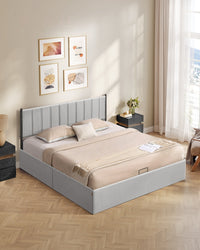 Lift Up Storage Bed Frame King Size - product photo 03
