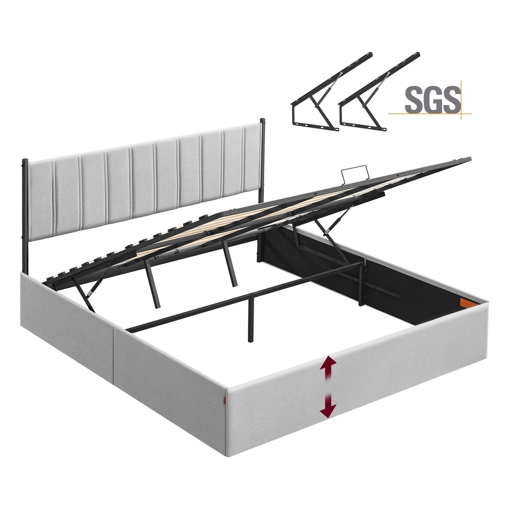 Lift Up Storage Bed Frame King Size - product photo 08