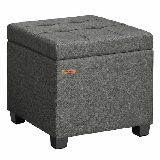 Linen Storage Ottoman With Lid For Bedroom Or Living Room - product photo 01