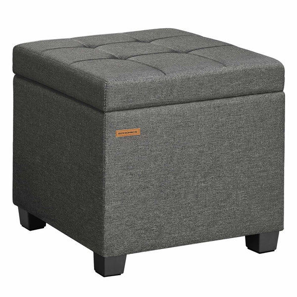 Linen Storage Ottoman With Lid For Bedroom Or Living Room - product photo 01