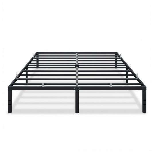 Metal Bed Frame With Under-Bed Storage - product photo 01