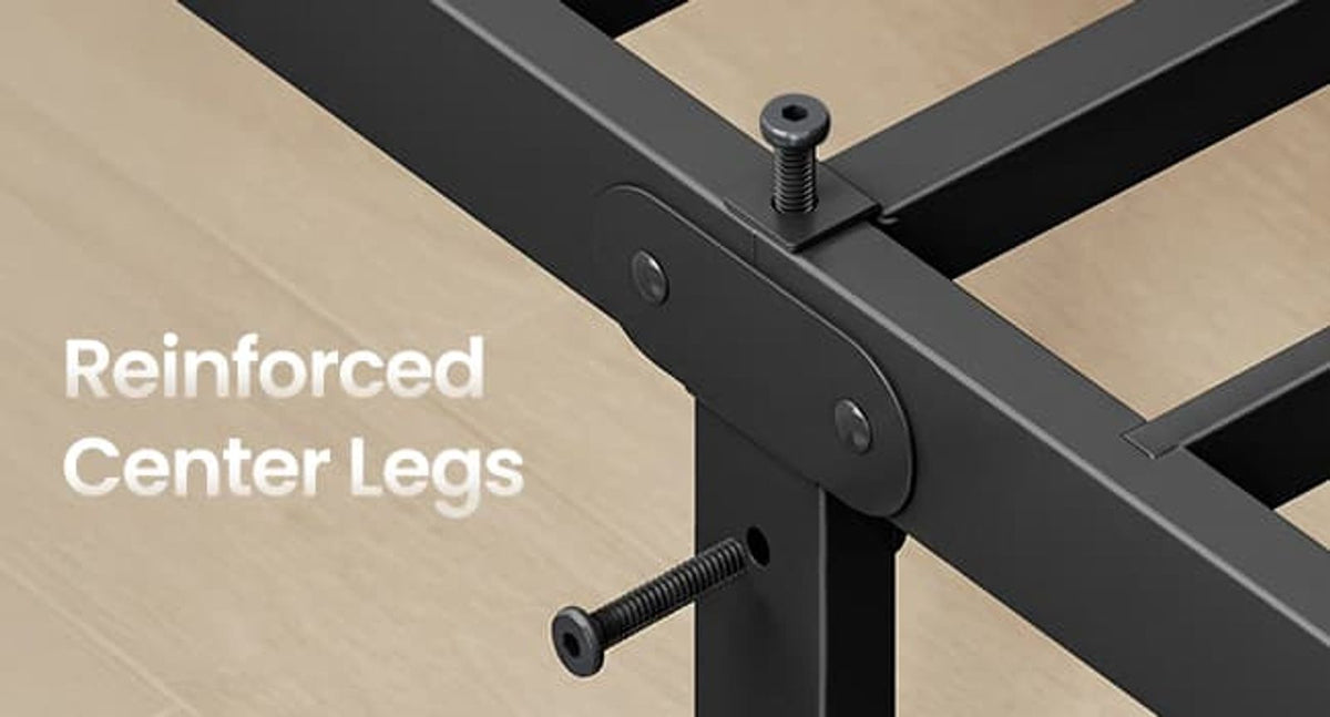 Metal Bed Frame With Under-Bed Storage - product photo 19