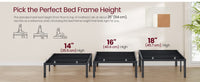 Metal Bed Frame With Under-Bed Storage - product photo 23