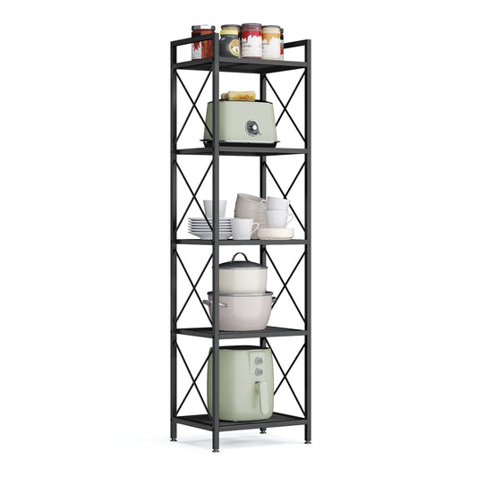 Metal Storage Shelf With X Side Frames - product photo 01