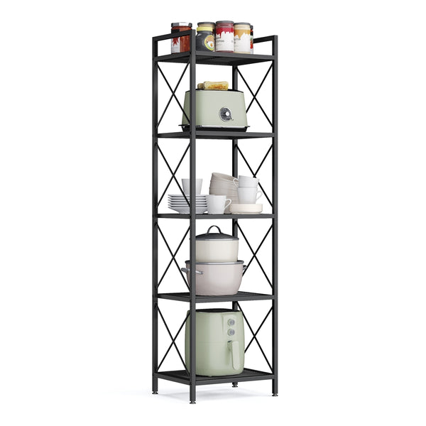 Metal Storage Shelf With X Side Frames - product photo 01