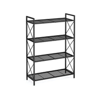Metal Storage Shelf With X Side Frames - UBSC184B01