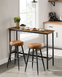 Narrow Bar Table With Metal Frame - product photo 09