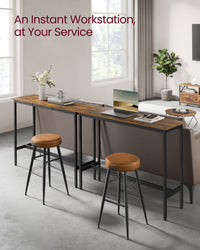 Narrow Bar Table With Metal Frame - product photo 17