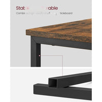 Narrow End Table With Charging Station And 2 Drawers – product view 24 | Amaraloft