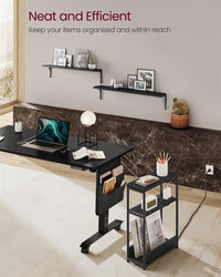 Narrow Side Table With Charging Station - product photo 24