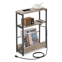 Narrow Side Table With Charging Station - product photo 26