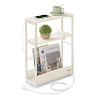 Narrow Side Table With Charging Station - product photo 35
