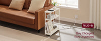 Narrow Side Table With Charging Station - product photo 43