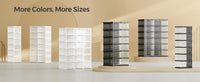 Pack Of 12 Or 18 Stackable Shoe Boxes With Clear Doors, Space Saving - product photo 53