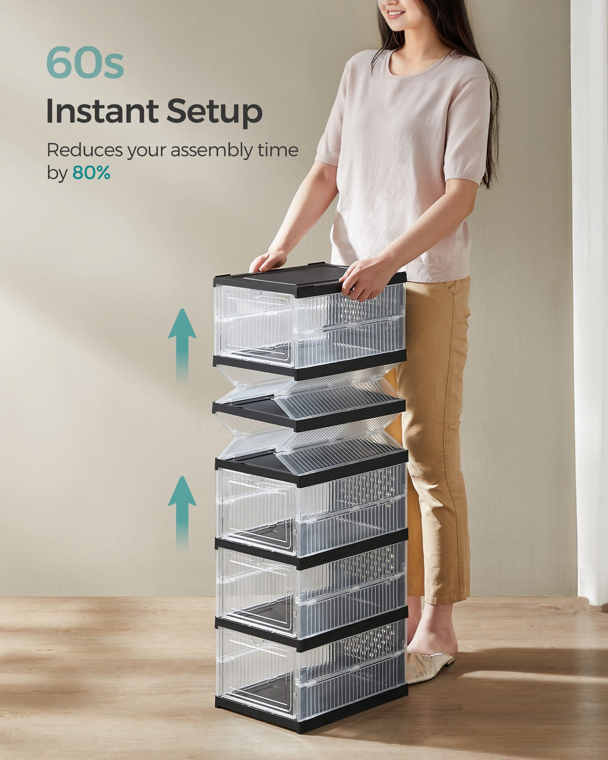 Pack Of Stackable Shoe Boxes - product photo 20
