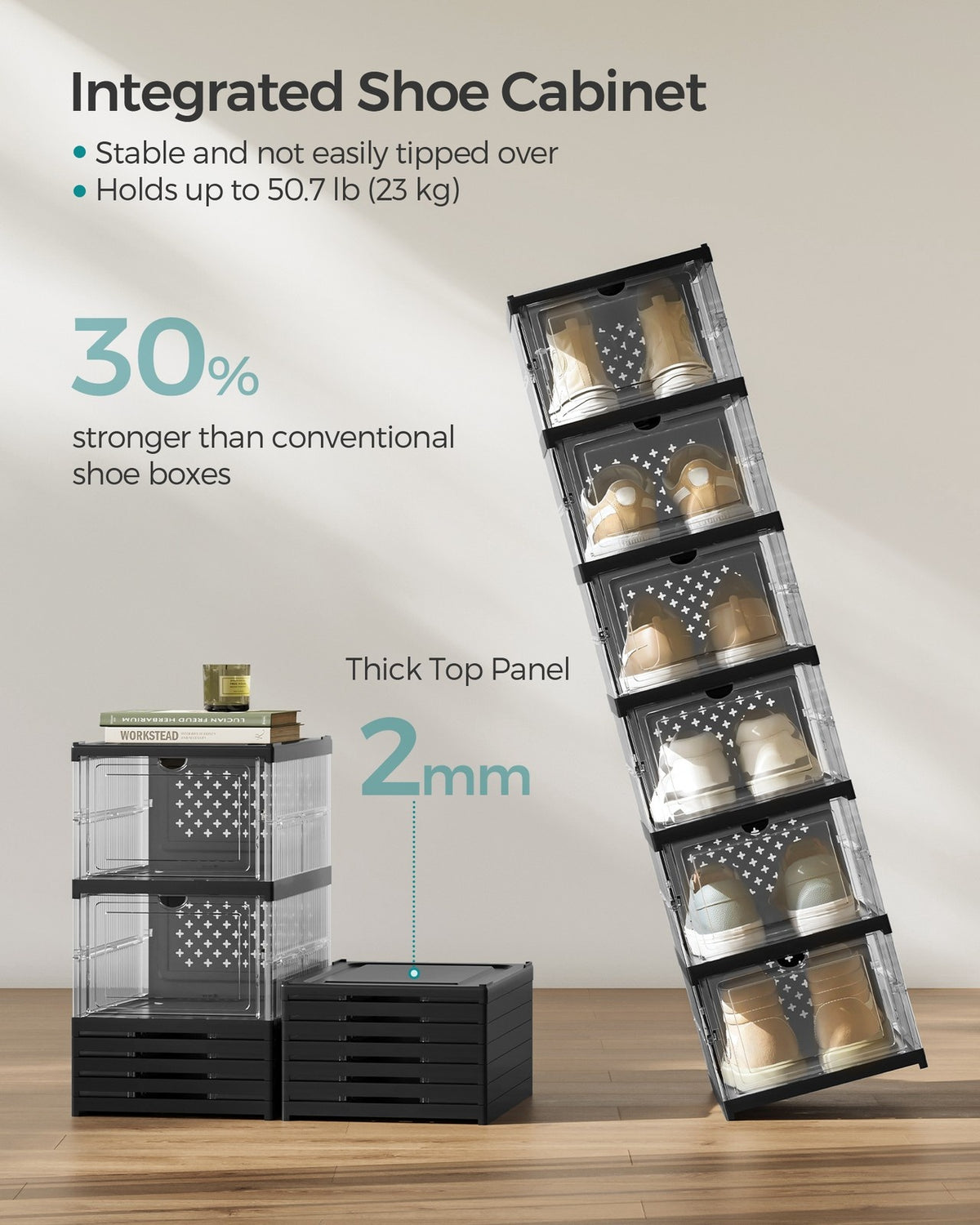 Pack Of Stackable Shoe Boxes - product photo 37
