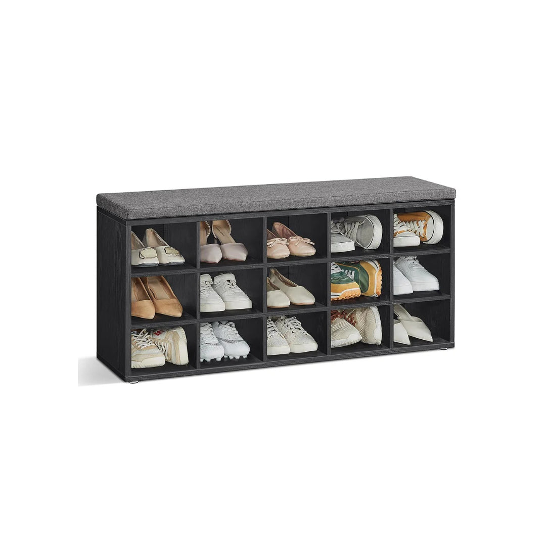 Shoe Storage Bench With Cushion – product view 3 | Amaraloft