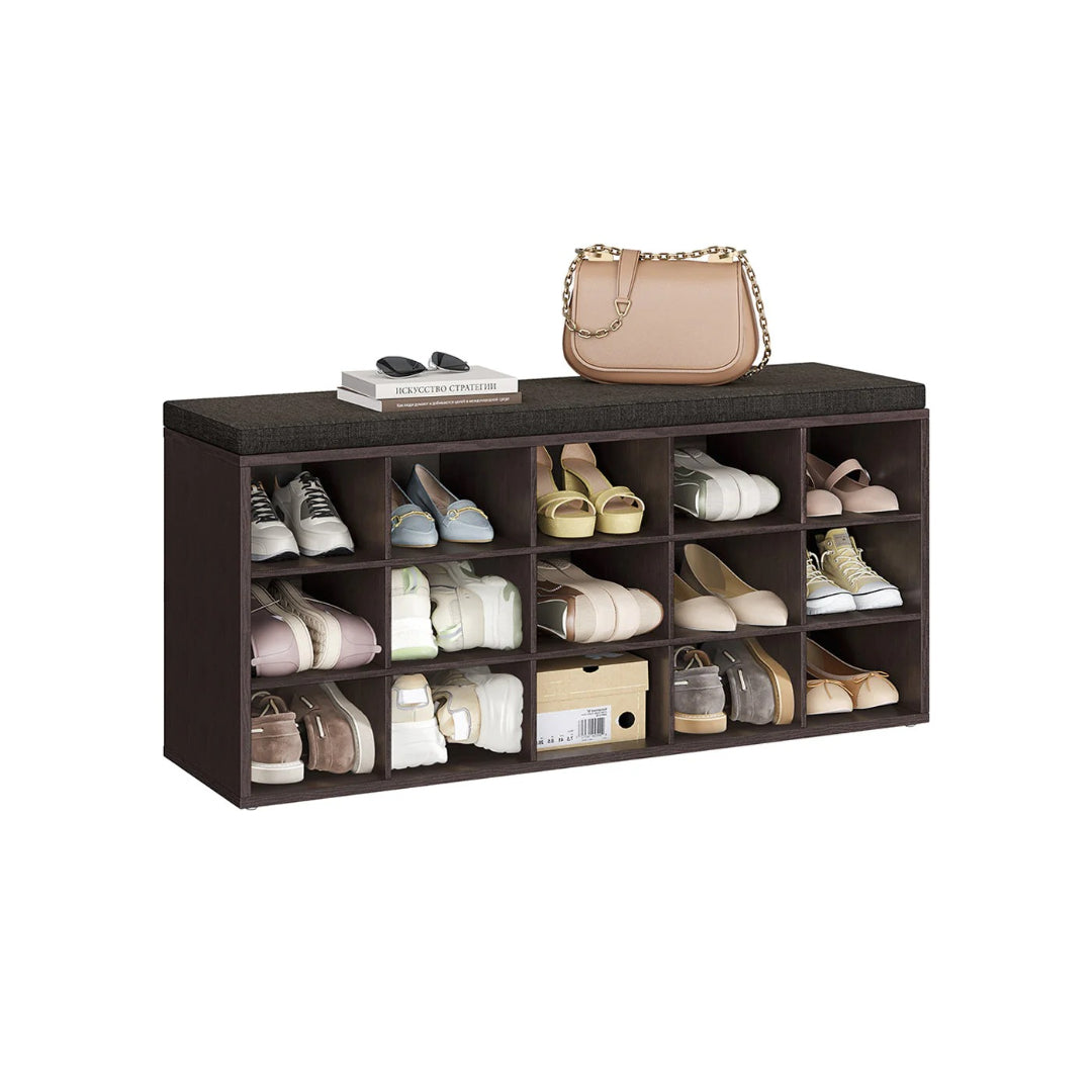 Shoe Storage Bench With Cushion – product view 6 | Amaraloft