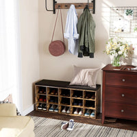 Shoe Storage Bench With Cushion – product view 17 | Amaraloft