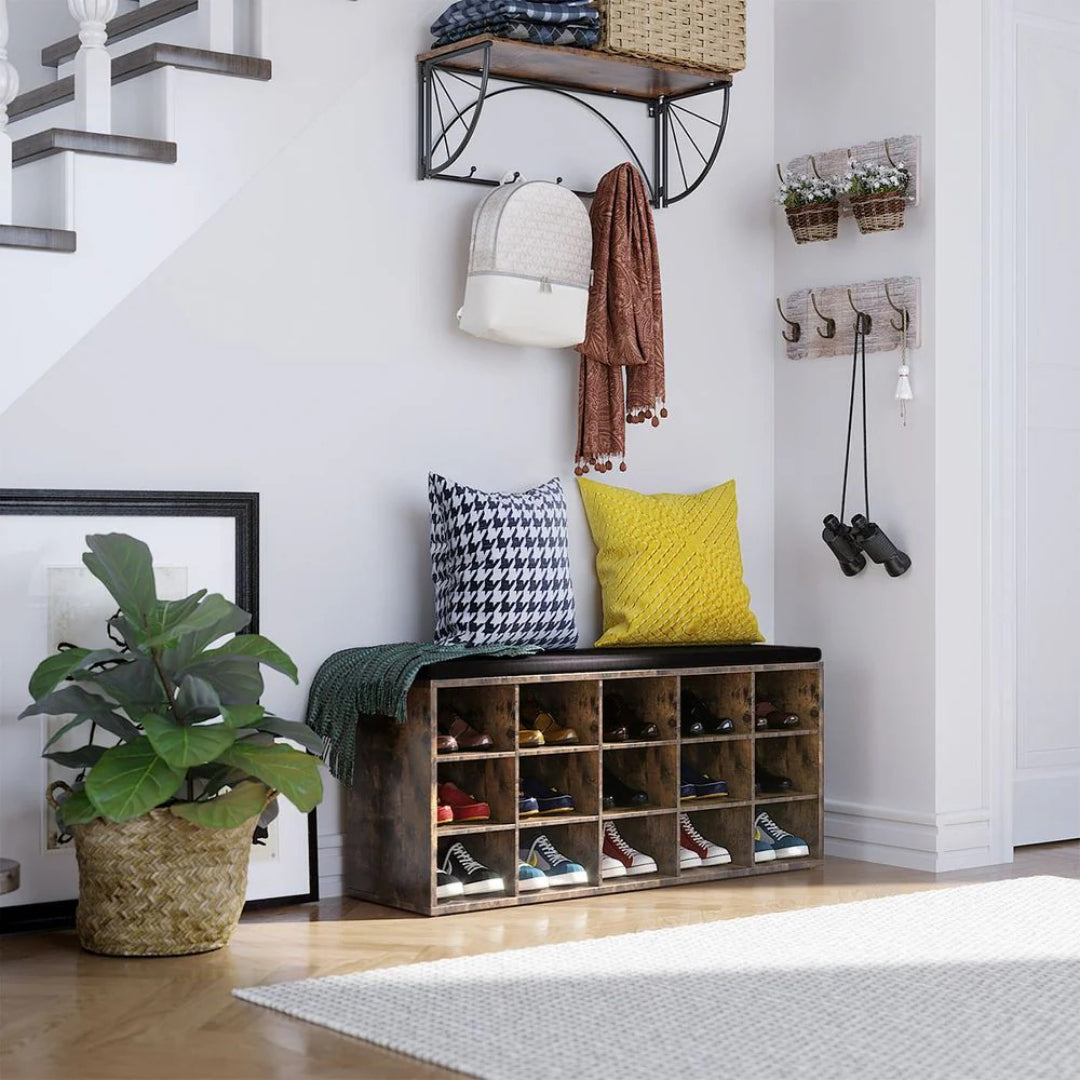 Shoe Storage Bench With Cushion – product view 18 | Amaraloft