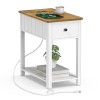 Side Table With Charging Station - product photo 07