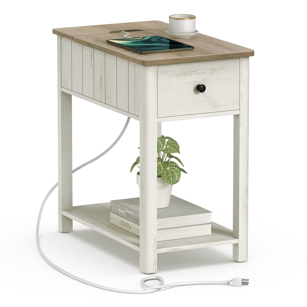 Side Table With Charging Station - product photo 26