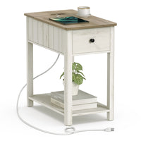 Side Table With Charging Station - product photo 26