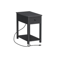 Side Table With Charging Station - ULET318B22