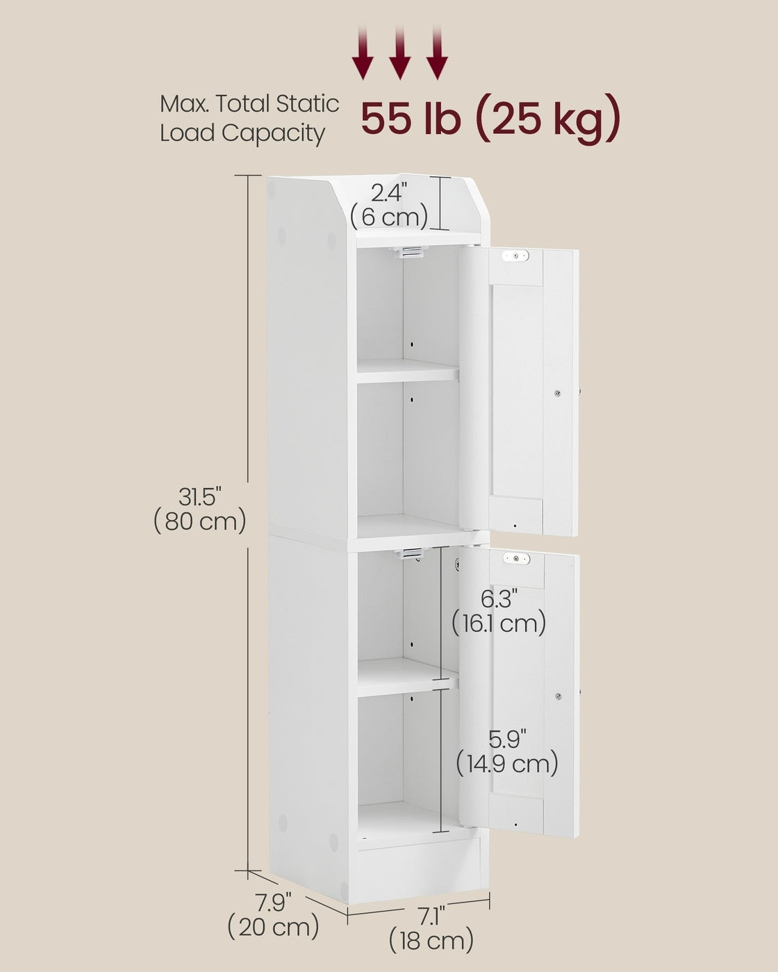 Small Bathroom Storage Corner Floor Cabinet With Door - product photo 28
