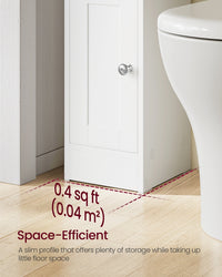 Small Bathroom Storage Corner Floor Cabinet With Door - product photo 30