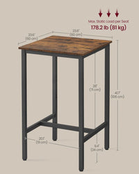 Small Kitchen Dining Table for Narrow Spaces – product view 6 | Amaraloft