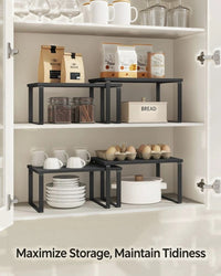 Stackable Kitchen Counter Shelves Set of 4 – product view 8 | Amaraloft