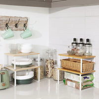 Stackable Kitchen Counter Shelves Set of 4 – product view 13 | Amaraloft