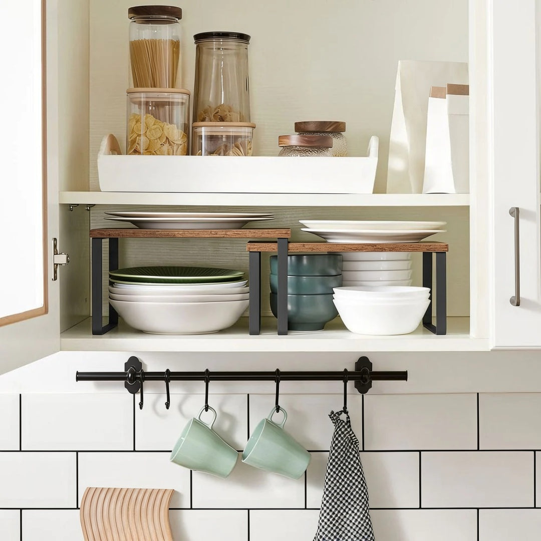 Stackable Kitchen Counter Shelves Set of 4 – product view 29 | Amaraloft