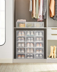 Stackable Shoe Storage Organizers - product photo 02