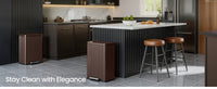 Stainless Steel Garbage Can With Lid And Removable Inner Bucket - product photo 78