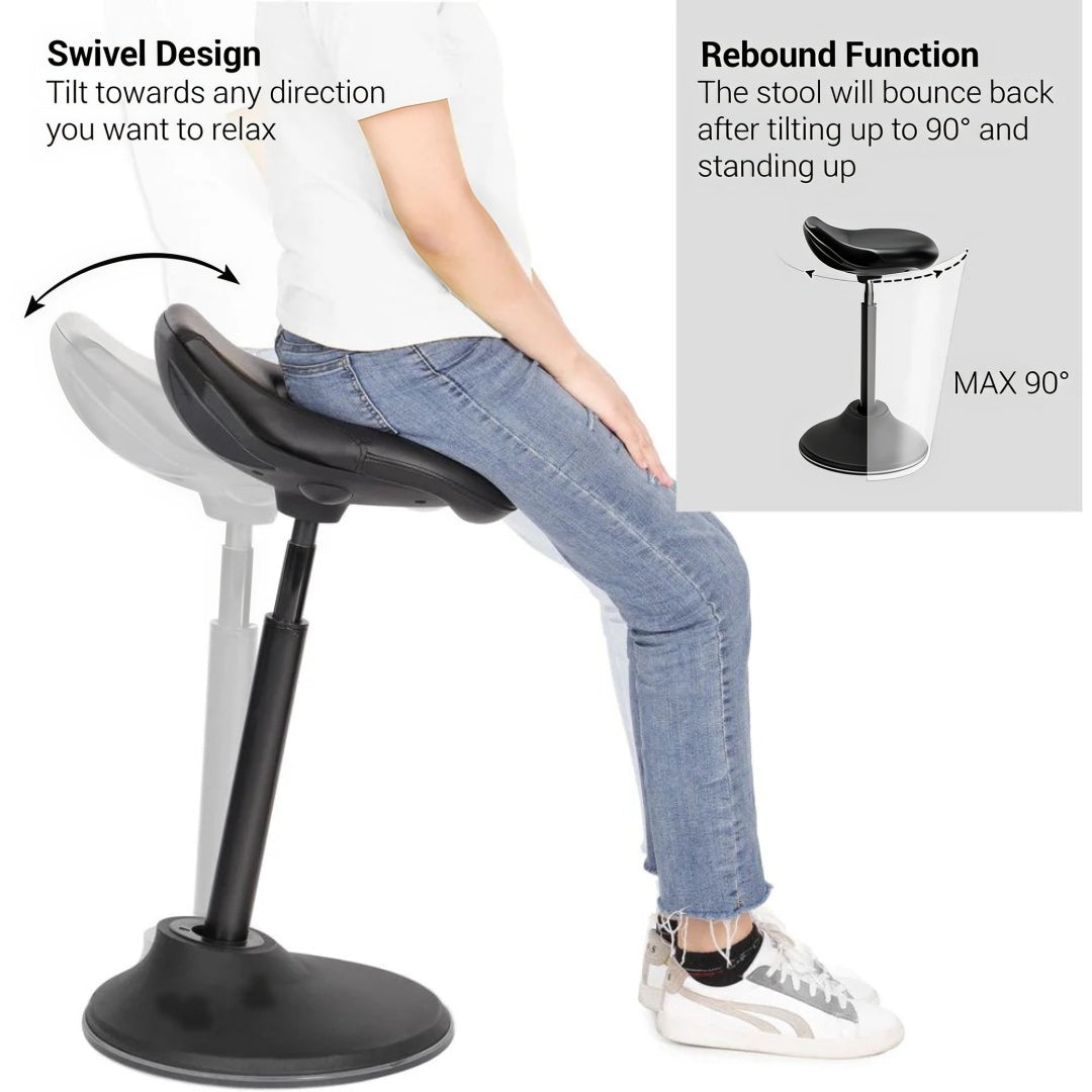 Standing Desk Chair With Adjustable Height – product view 4 | Amaraloft