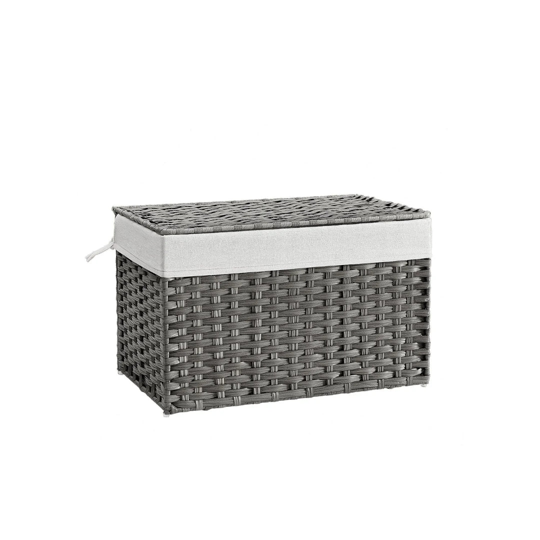 Storage Basket With Lid 105L Or 160L Laundry Hamper – product view 2 | Amaraloft