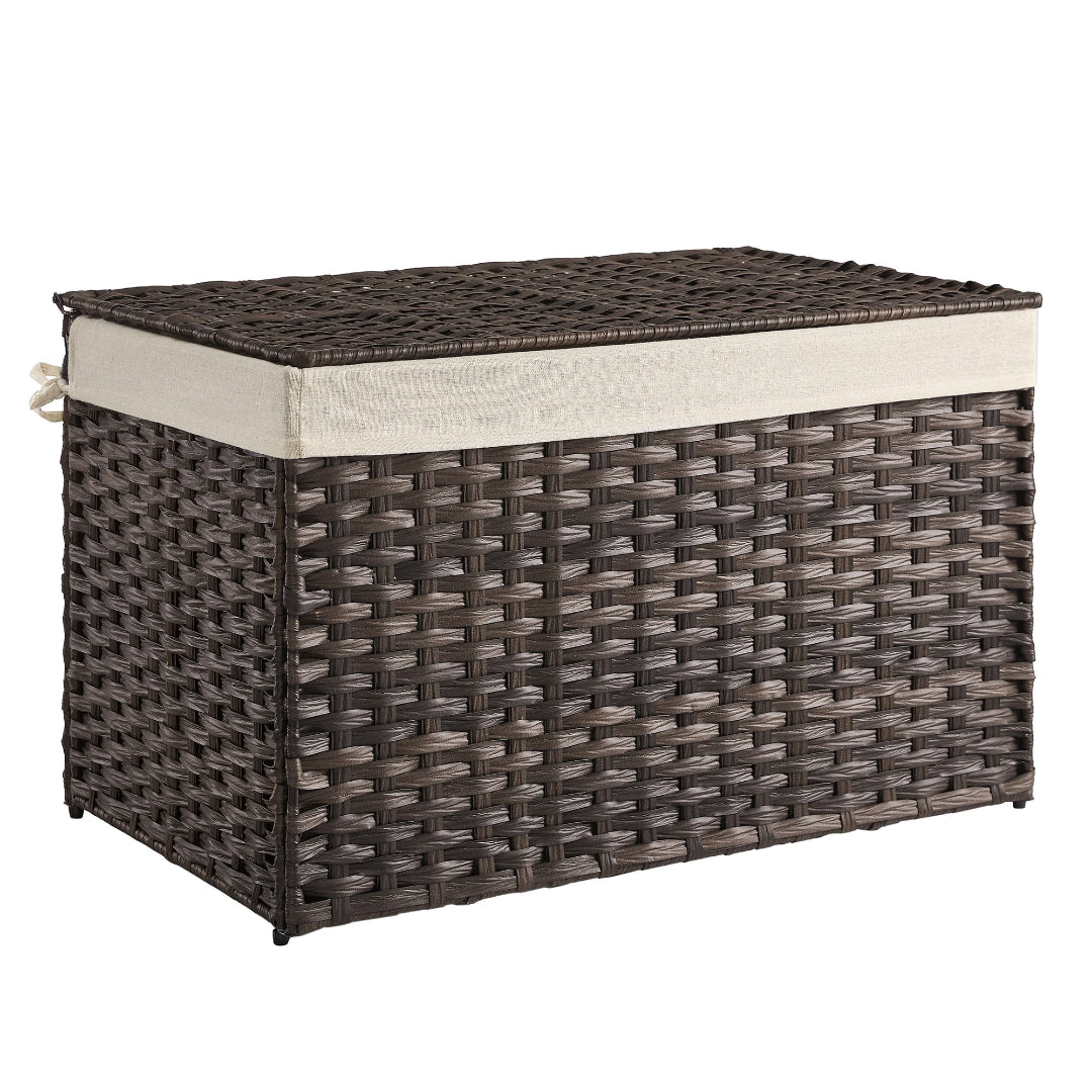 Storage Basket With Lid 105L Or 160L Laundry Hamper – product view 4 | Amaraloft