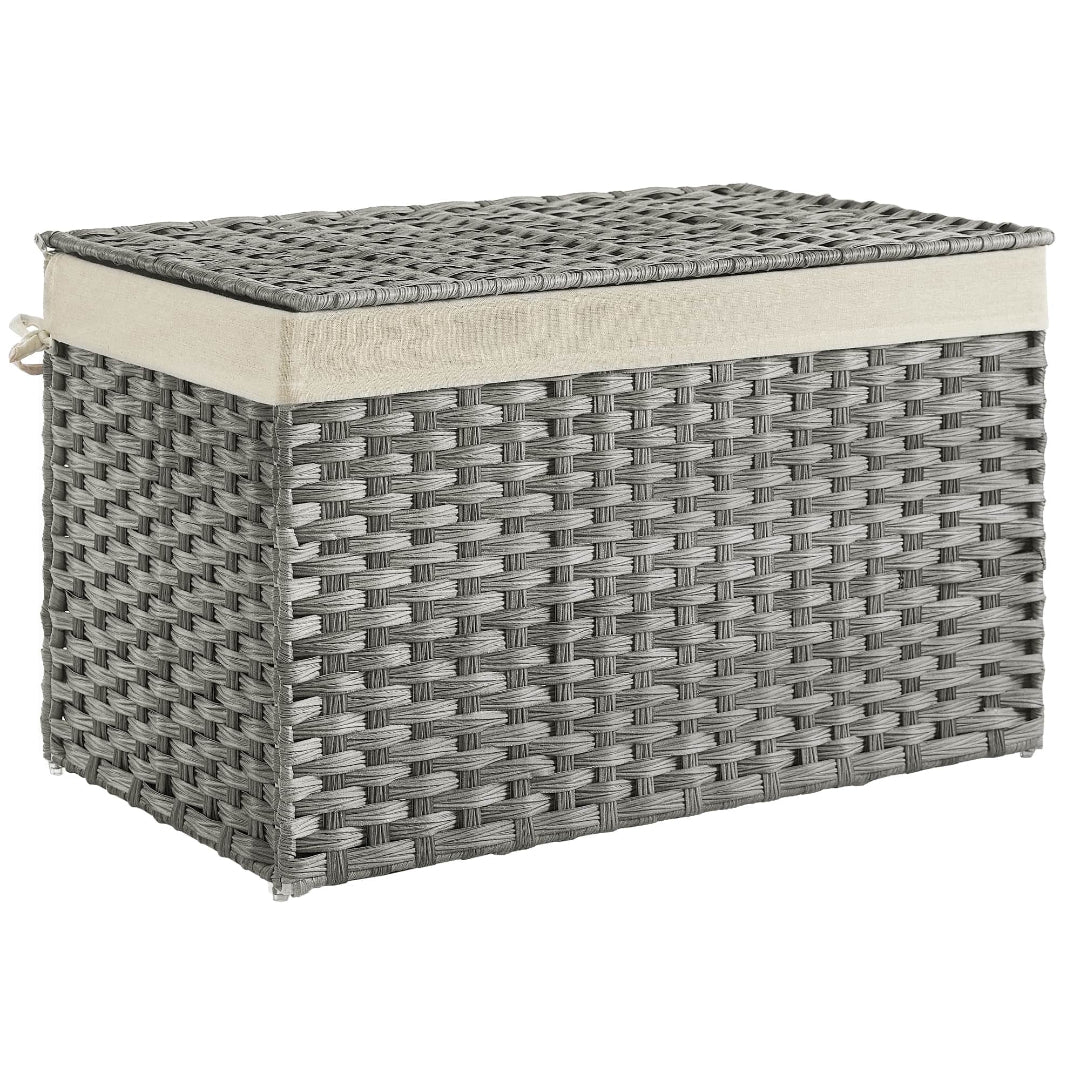 Storage Basket With Lid 105L Or 160L Laundry Hamper – product view 5 | Amaraloft