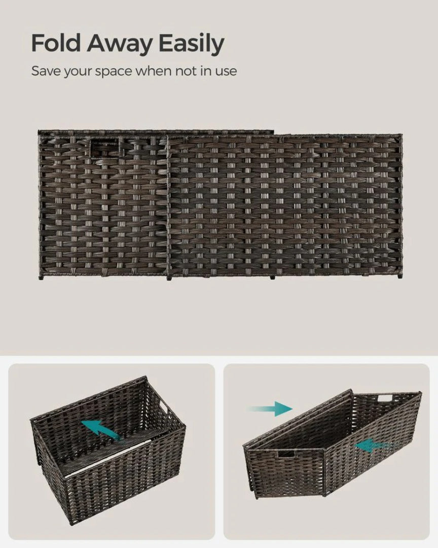 Storage Basket With Lid 105L Or 160L Laundry Hamper – product view 15 | Amaraloft
