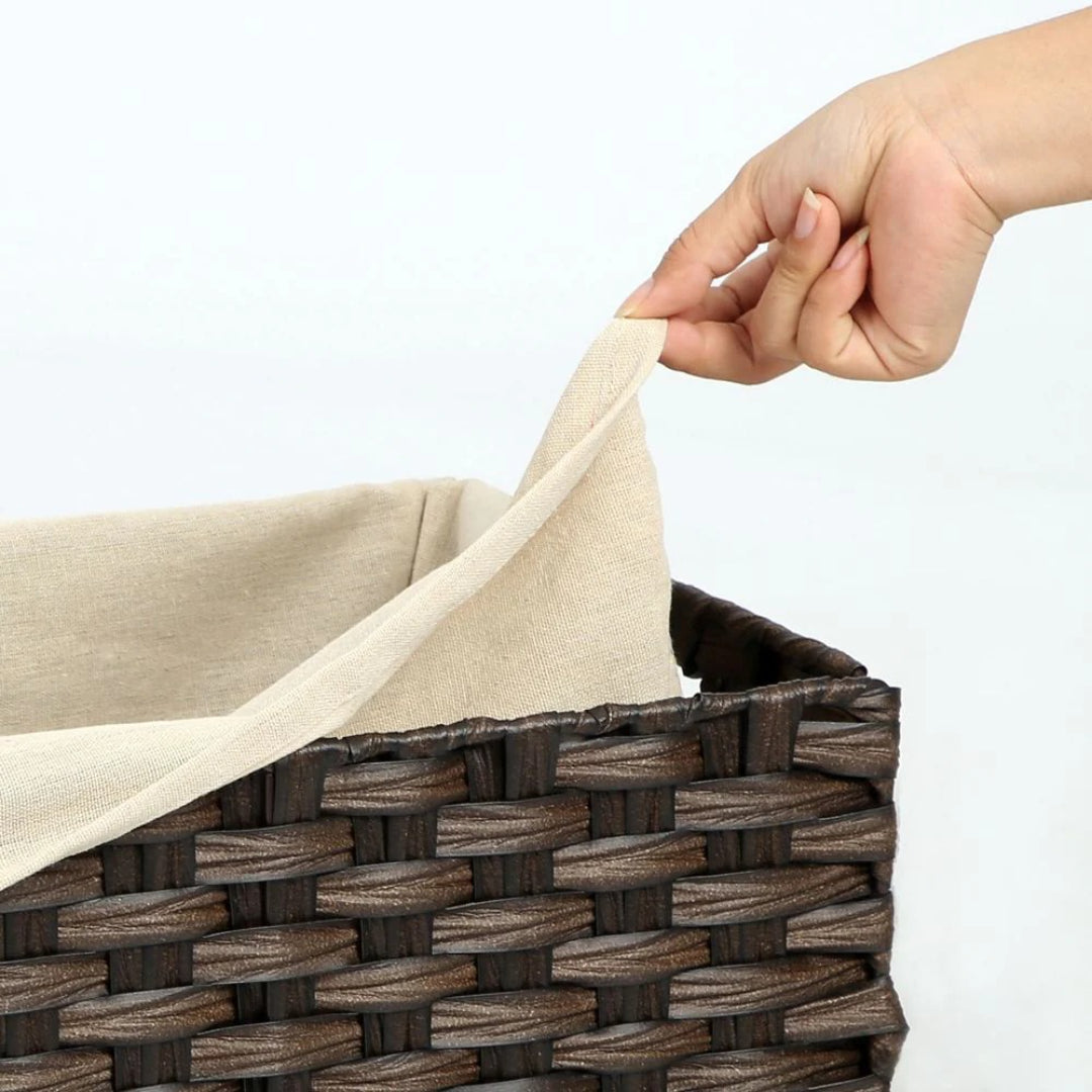 Storage Basket With Lid 105L Or 160L Laundry Hamper – product view 20 | Amaraloft