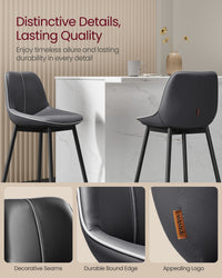 Synthetic Leather Bar Stools With Back - product photo 103