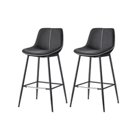 Synthetic Leather Bar Stools With Back - product photo 106